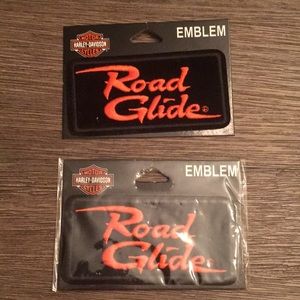 New Harley Davidson set of 2 patches